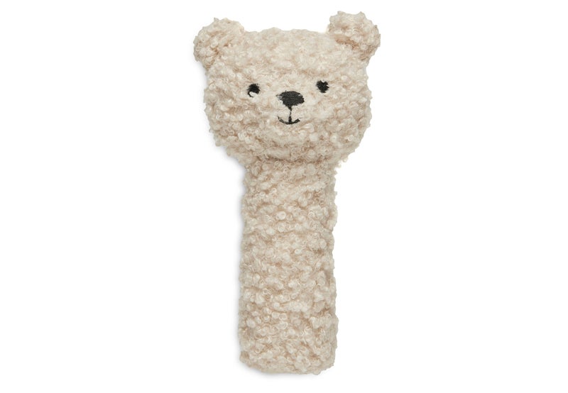 Jollein Rattle Teddy Bear Naturel - Image 1